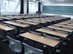 empty desks means no school